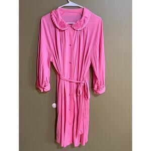 Sears pink Hollywood robe women’s L 38-40
